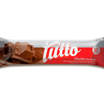Chocolate Tutto Con Leche 36 g