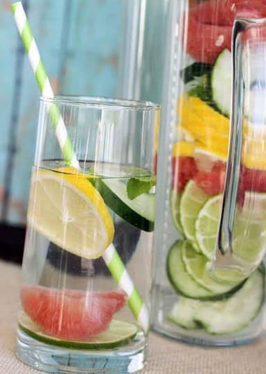 Pepino, Toronja y limón