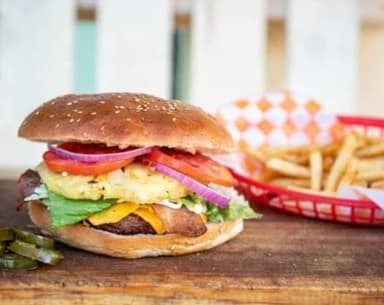 Combo Pareja Hamburguesa Hawaiana+cubana+ 2 PEPSI