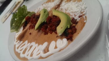 Enfrijoladas con Pollo
