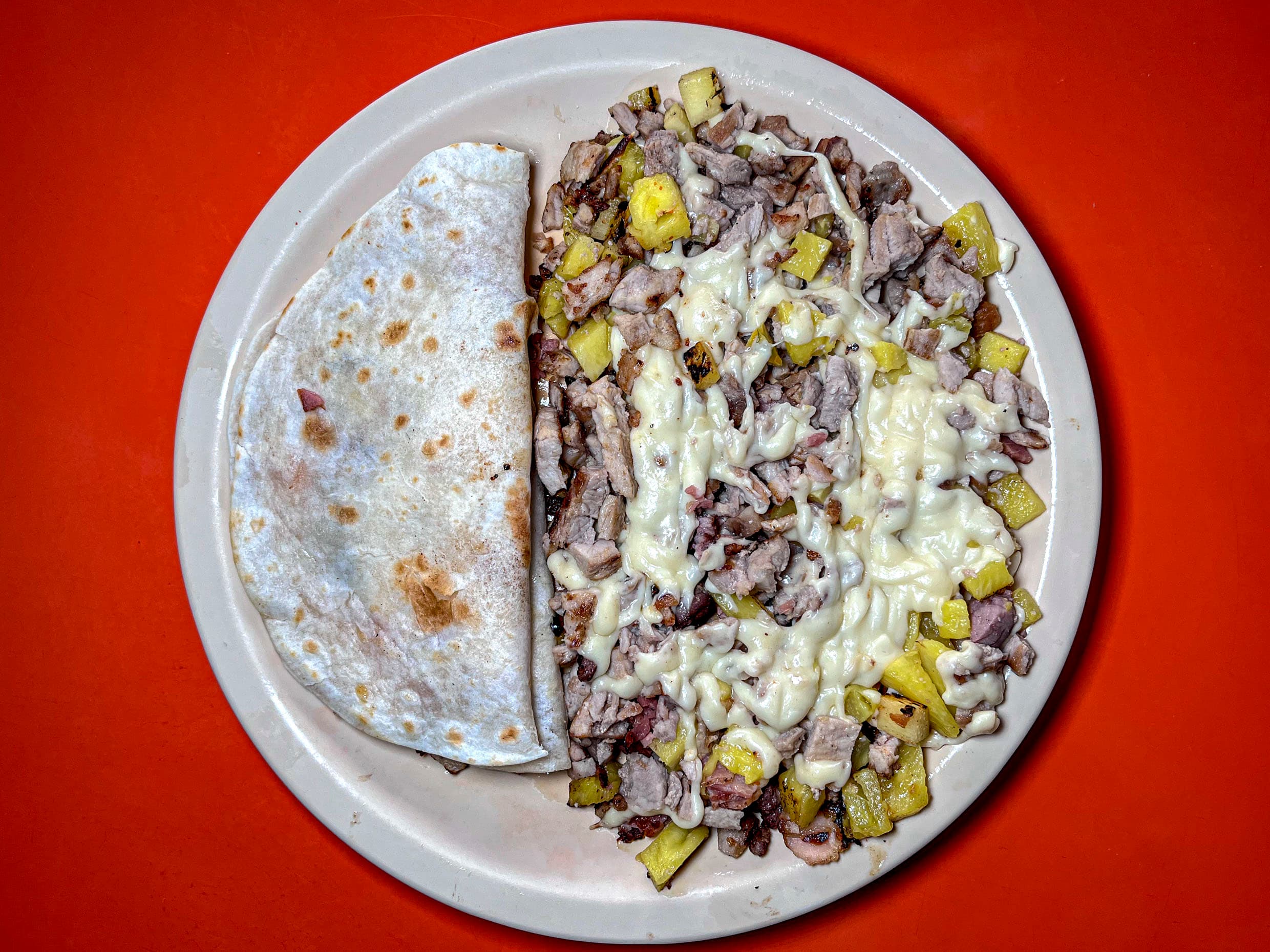 Hawaiana Bistec de Puerco