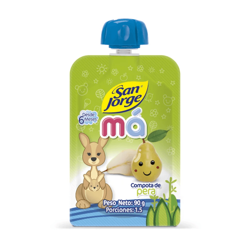Compota San Jorge mi pera x90gr