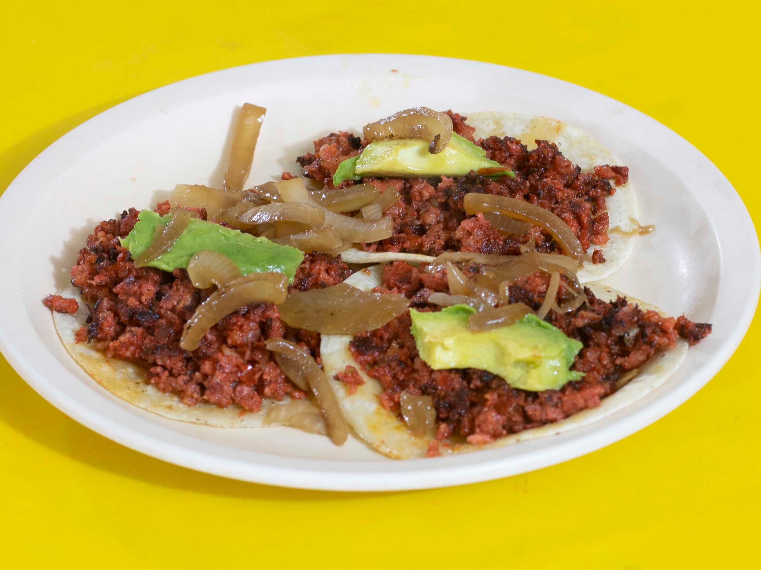 Taco de Chorizo