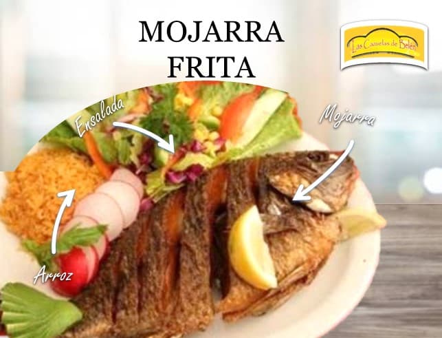 Mojarra Entera Frita