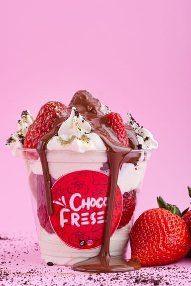 Fresa Mix Crema y Chocolate