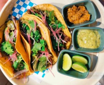 Tacos de Rib Eye