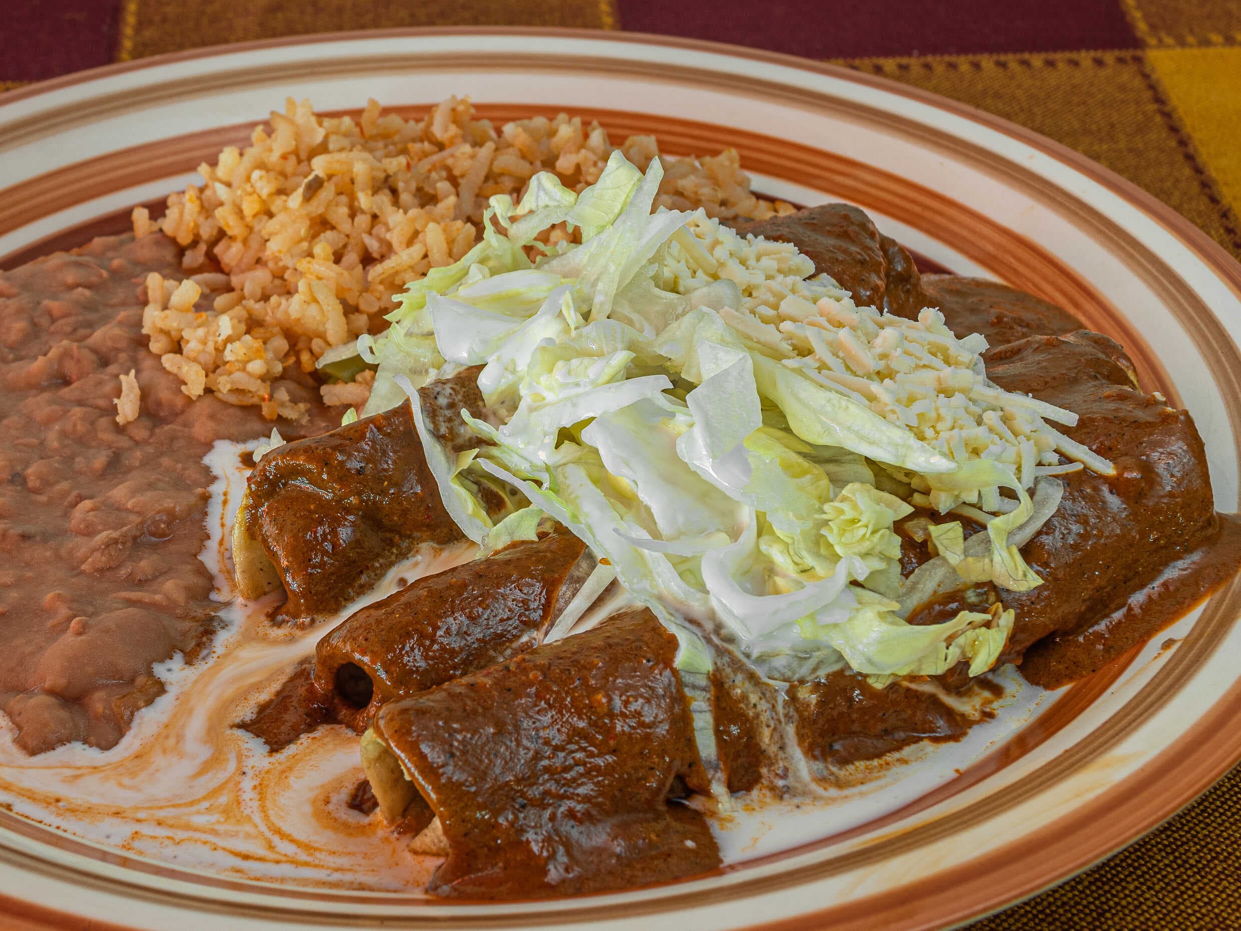 Enmoladas de Pollo