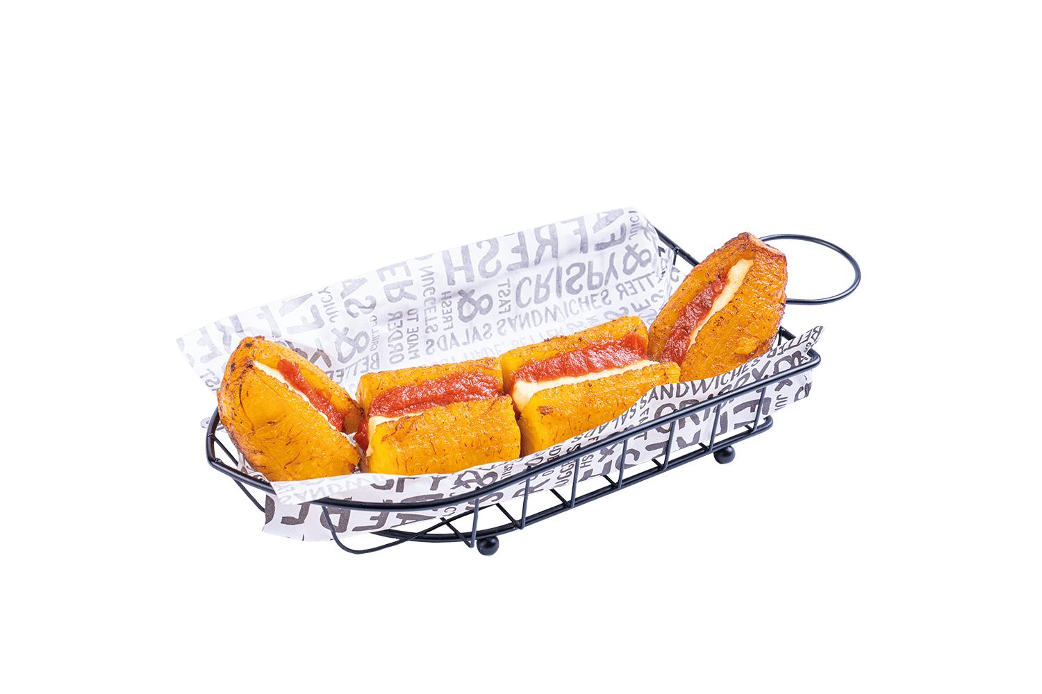 Plátano con Queso Y Bocadillo