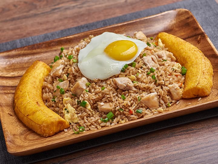 Arroz Chaufa a lo Pobre de Pollo