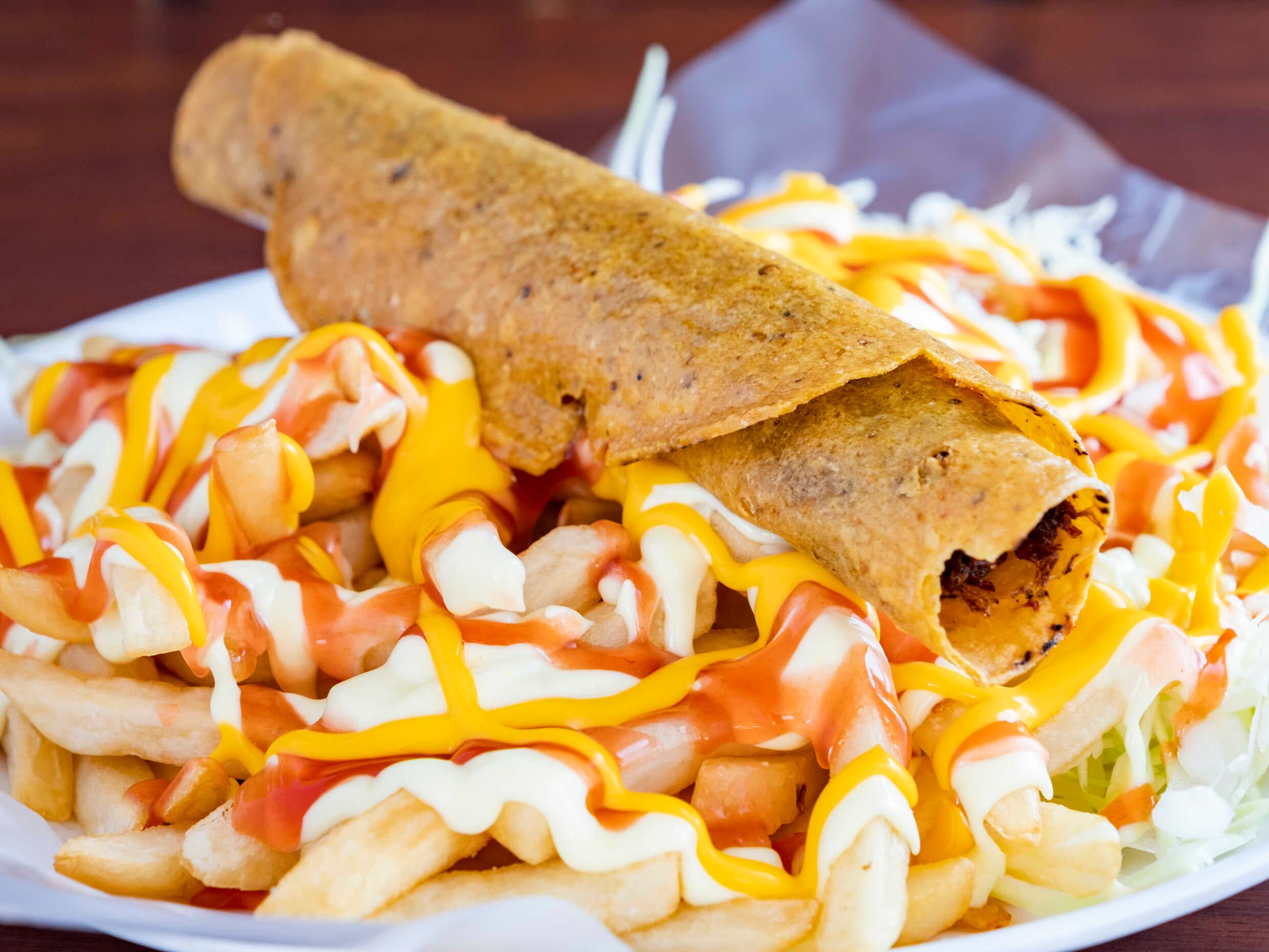 Taco Especial (Grande Con Papas)