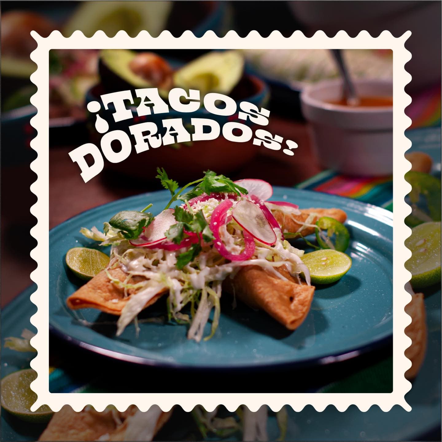 Orden tacos dorados