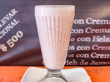 Jugo Natural en Leche