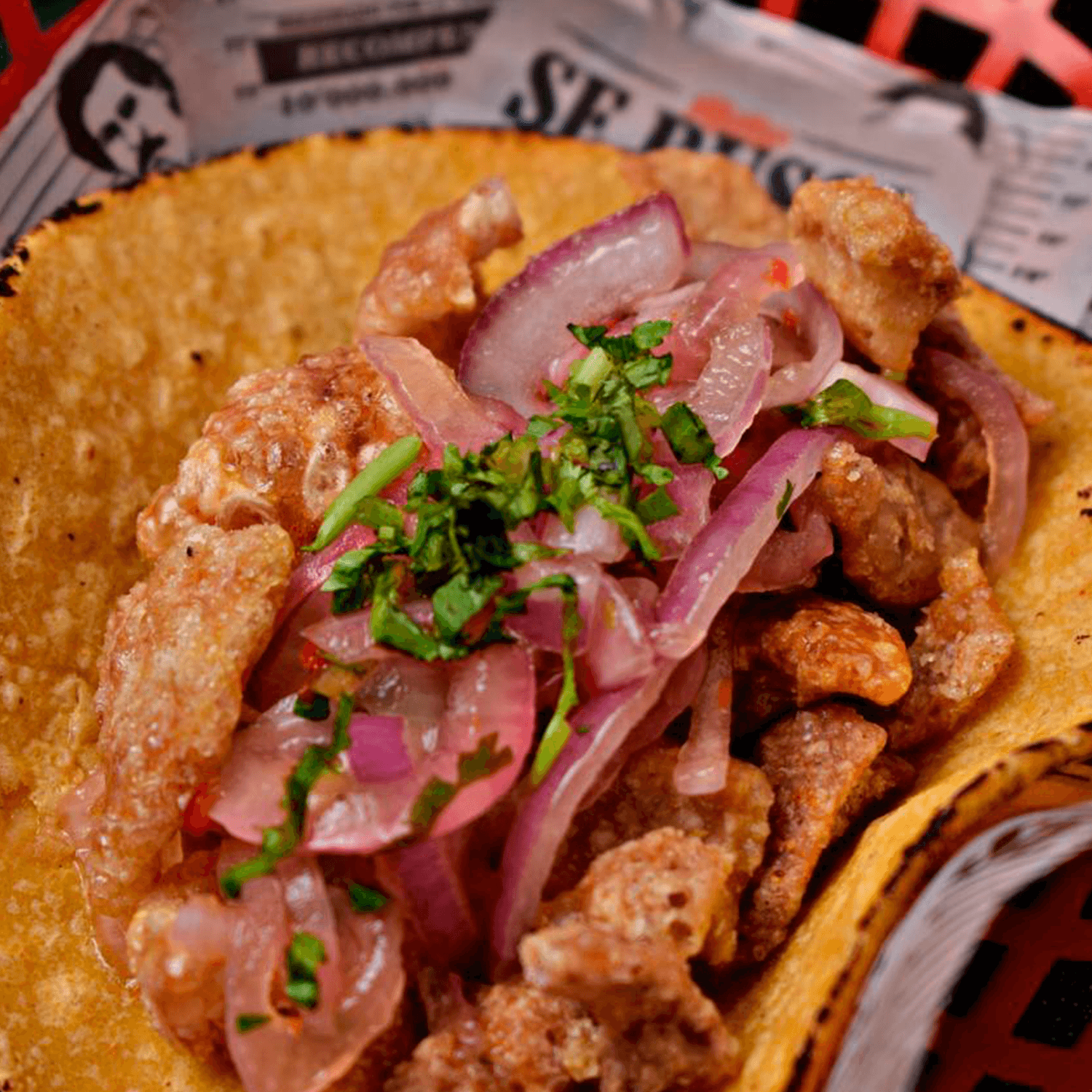 Taco Ceviche del Putas x3