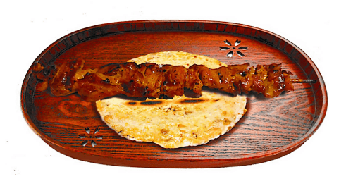 Pincho de Carne con Queso