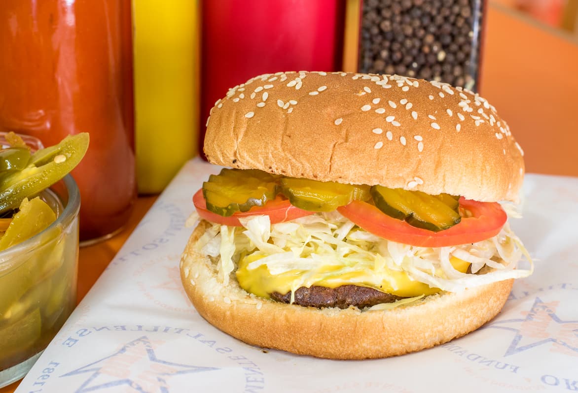 Hamburguesa con Queso.