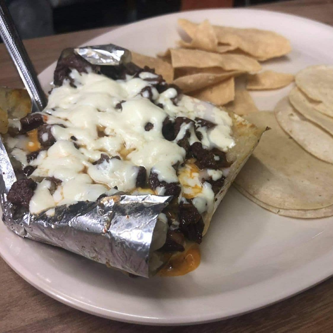 PAPA ASADA DE ARRACHERA