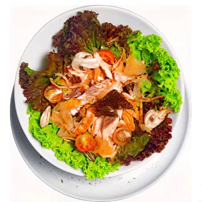 Ensalada con Salmón