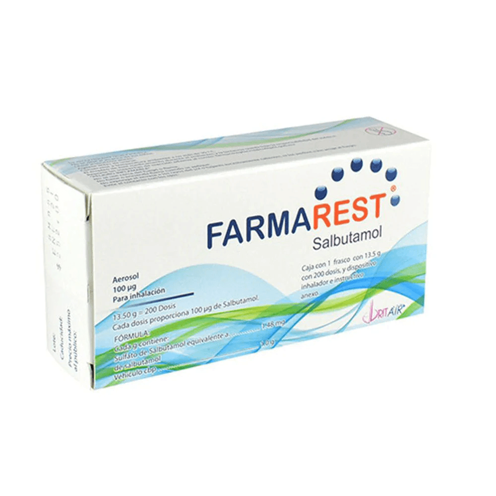 SALBUTAMOL AEROSOL 100 MCG 200 DOSIS (FARMAREST)