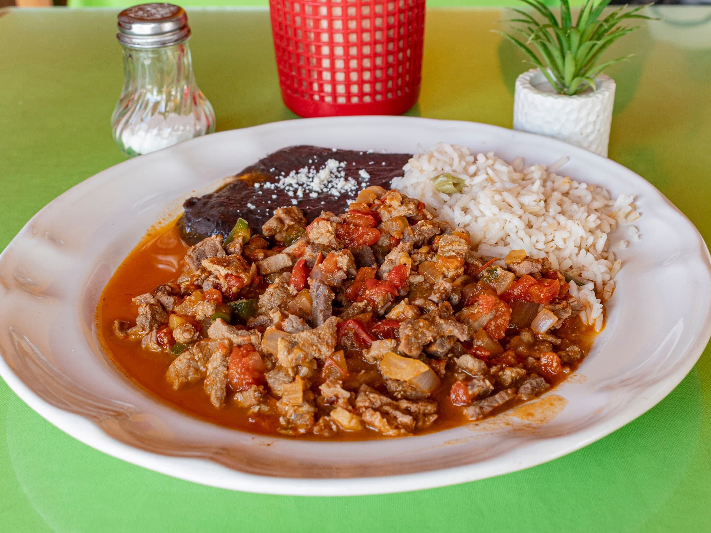 Bistec a la mexicana