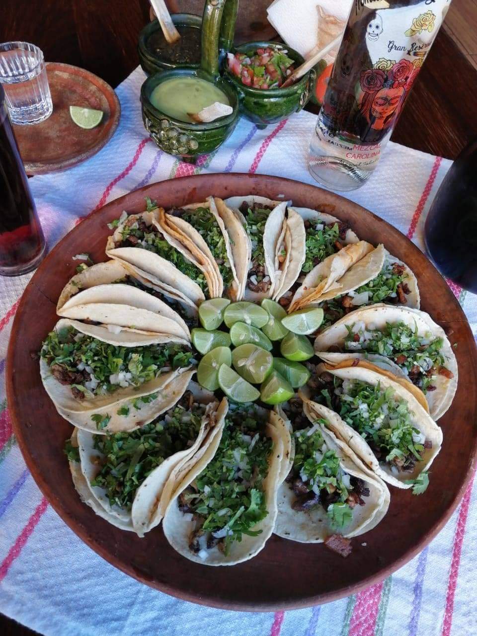 Orden de 3 tacos de tripa