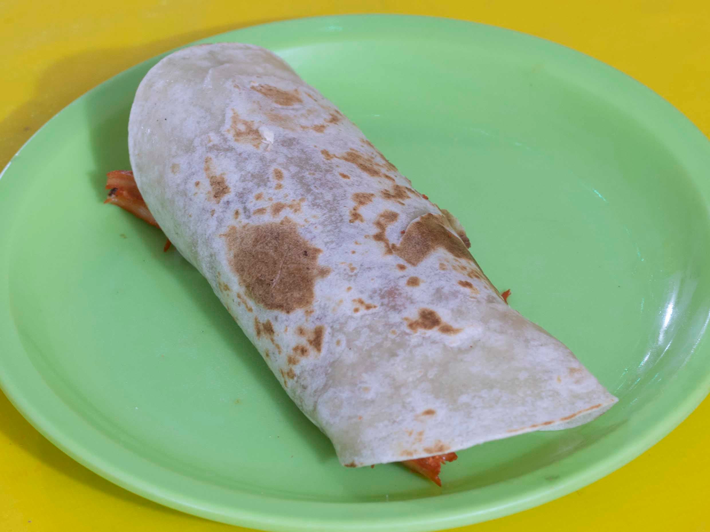 Taco de Pastor con Queso