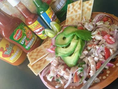 Tostada de Aguachile