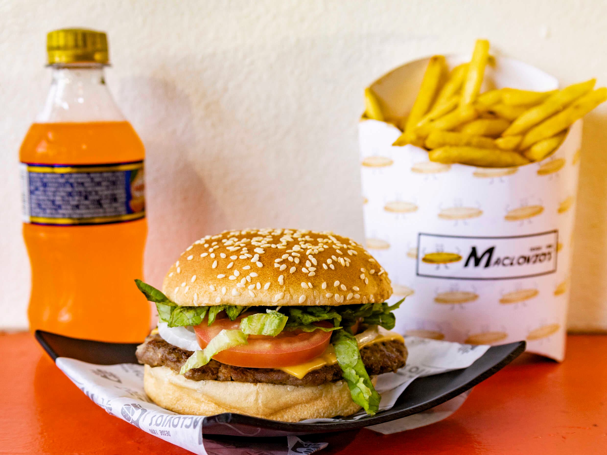 Paquete Hamburguesa Clásica chica