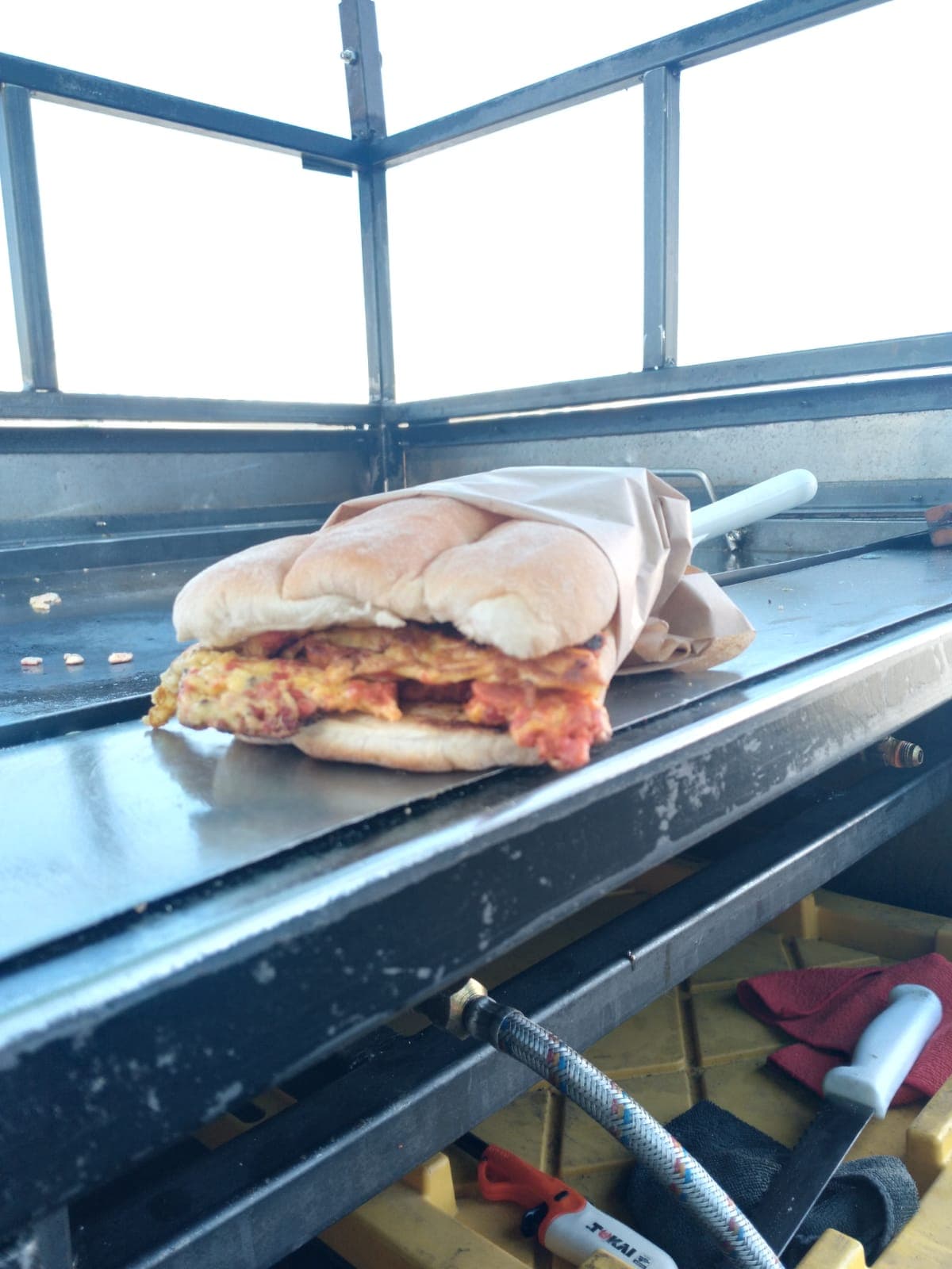 Torta de Huevo con Chorizo
