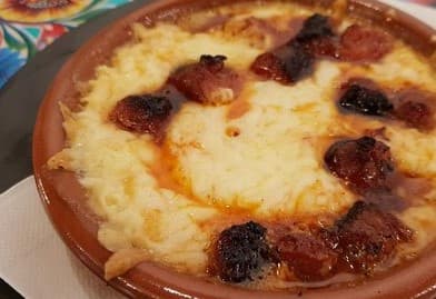Queso con Chistorra