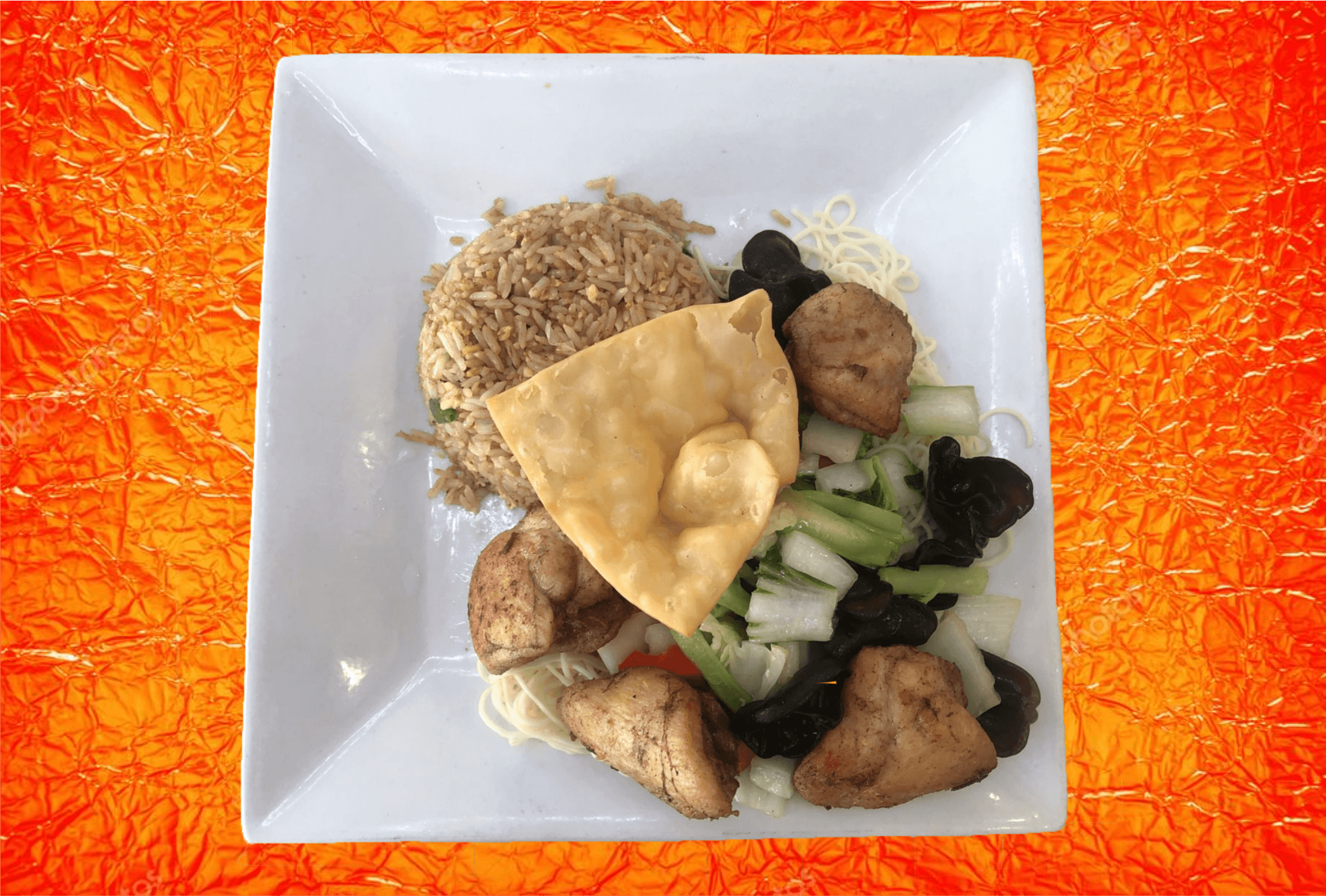 Combinado de Pollo en Trozo