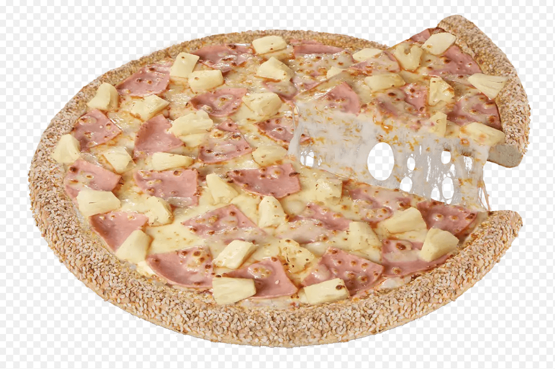 Pizza GRANDE  Jamon Piña