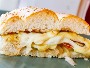 Torta de queso Oaxaca