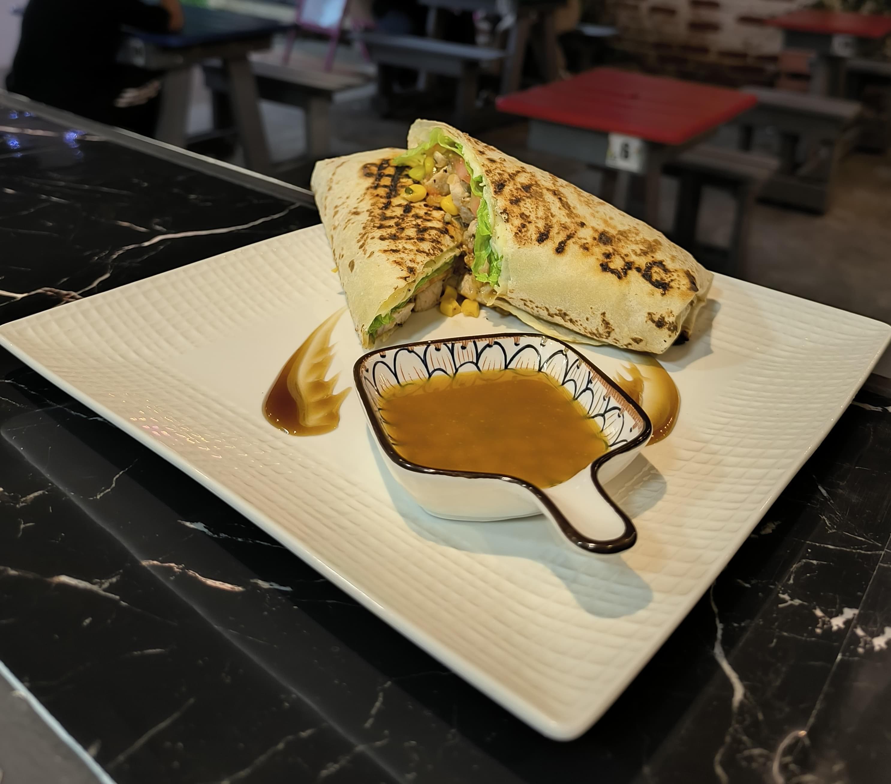 Wrap Pollo BBQ