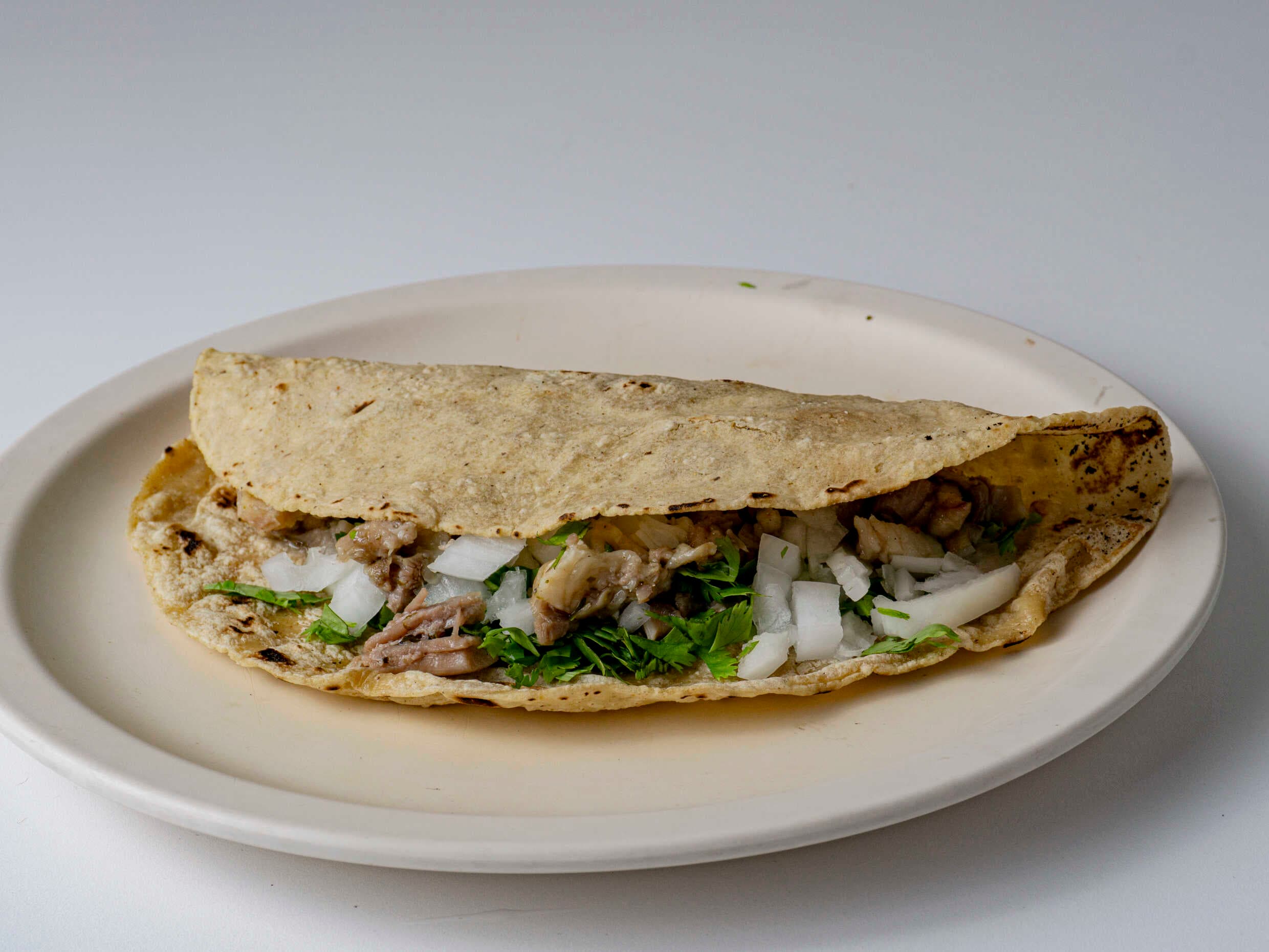 Taco de Cabeza de Puerco