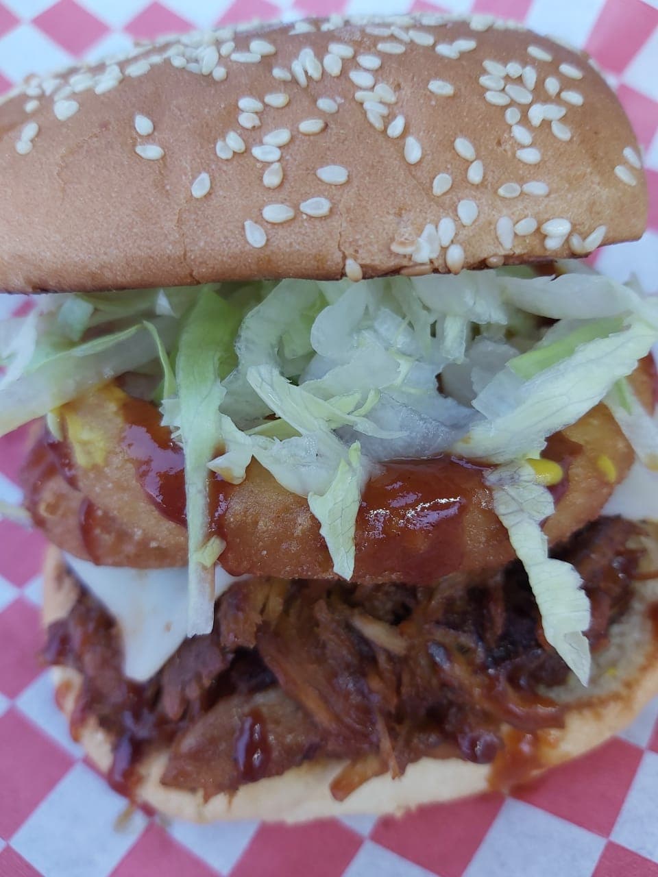 Burger Porky con Papas