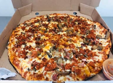 Pizza Artesanal Grande de 3 Ingredientes