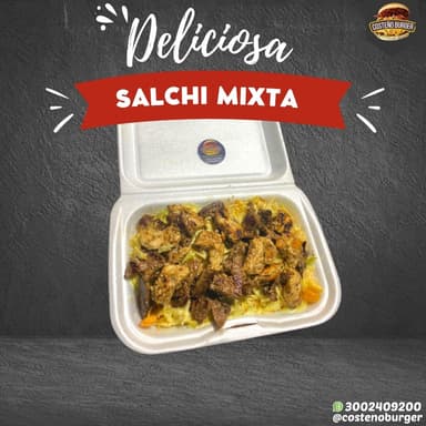 SALCHI MIXTA + MAIZ
