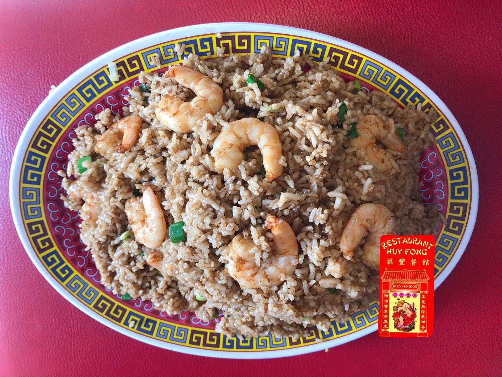 Arroz Frito con Camarón