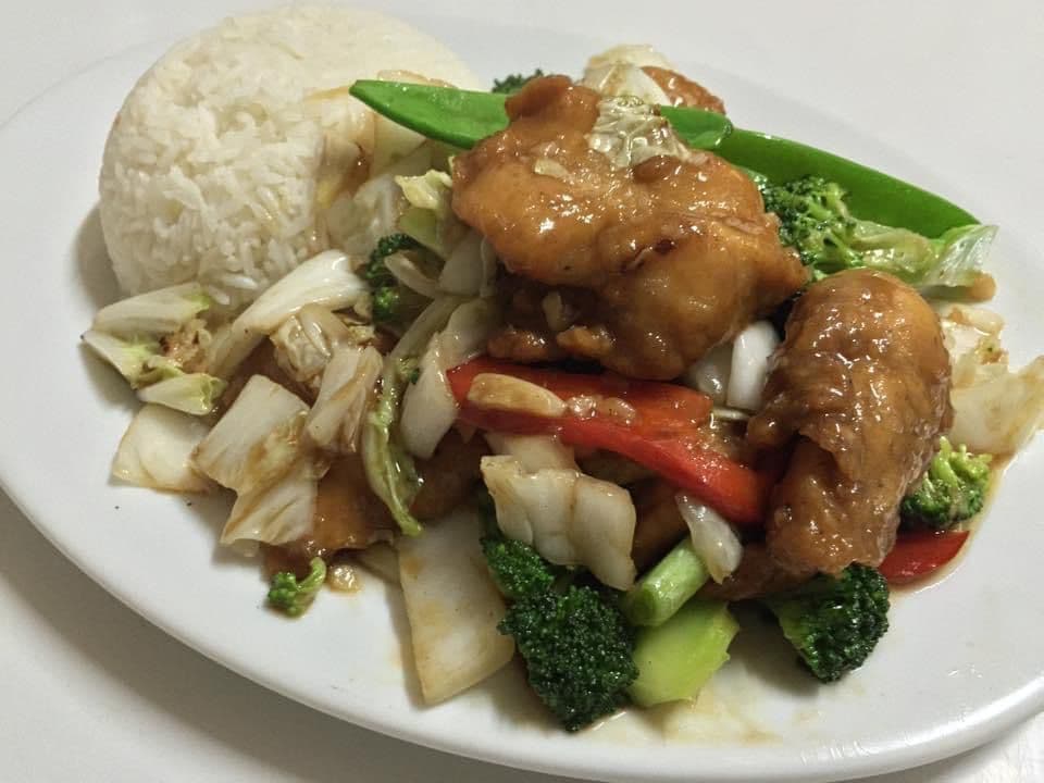 Pollo en trozos con Verduras