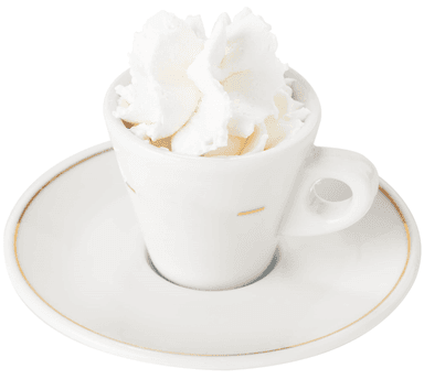 Espresso Caliente con panna