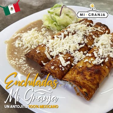 Enchiladas mi Granja (Rojas de Queso)