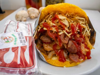 arepa especial con todo