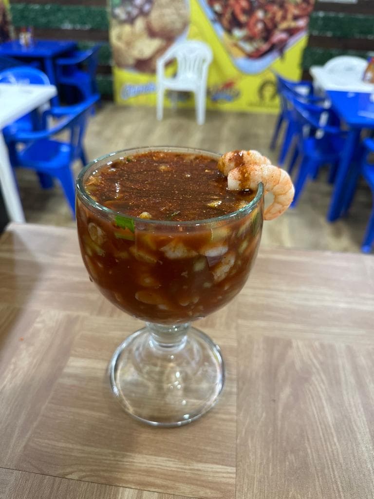 Medio Litro de Ceviche de Camarón