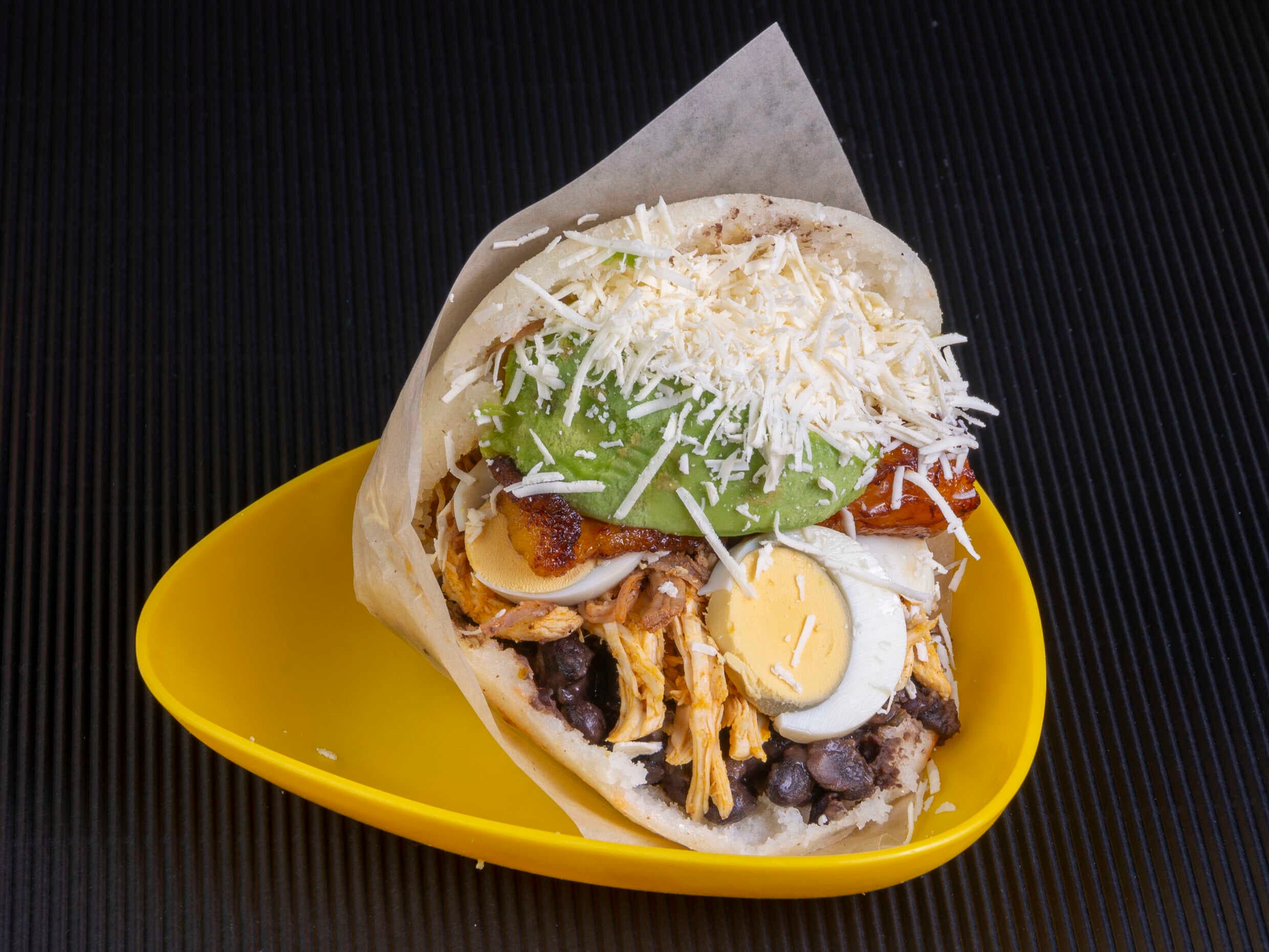 Arepa Rellena Tigre