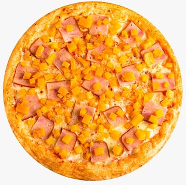 Pizza personal Hawaiana