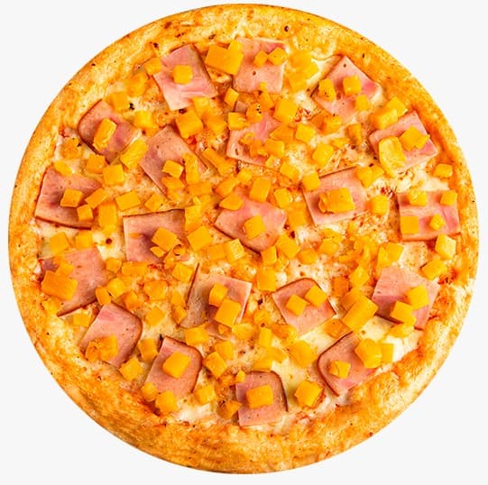 Pizza personal Hawaiana