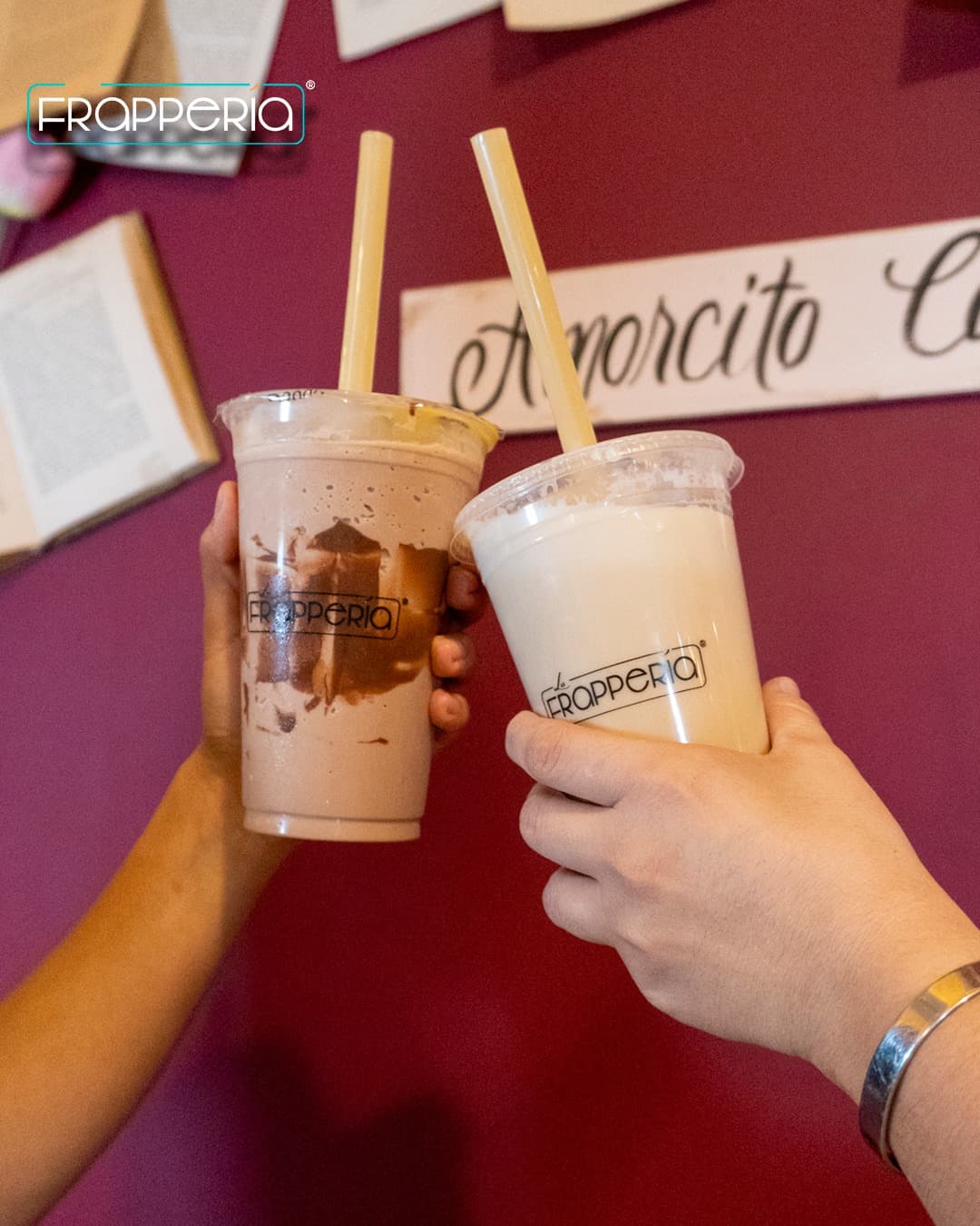 Frappé Chai Negro 16 Oz