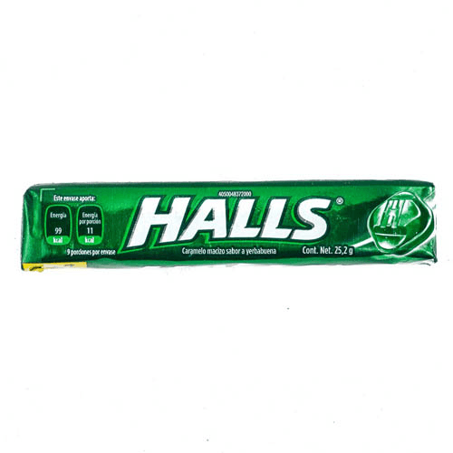 HALLS PASTILLA YERBABUENA BARRA 31.5 G