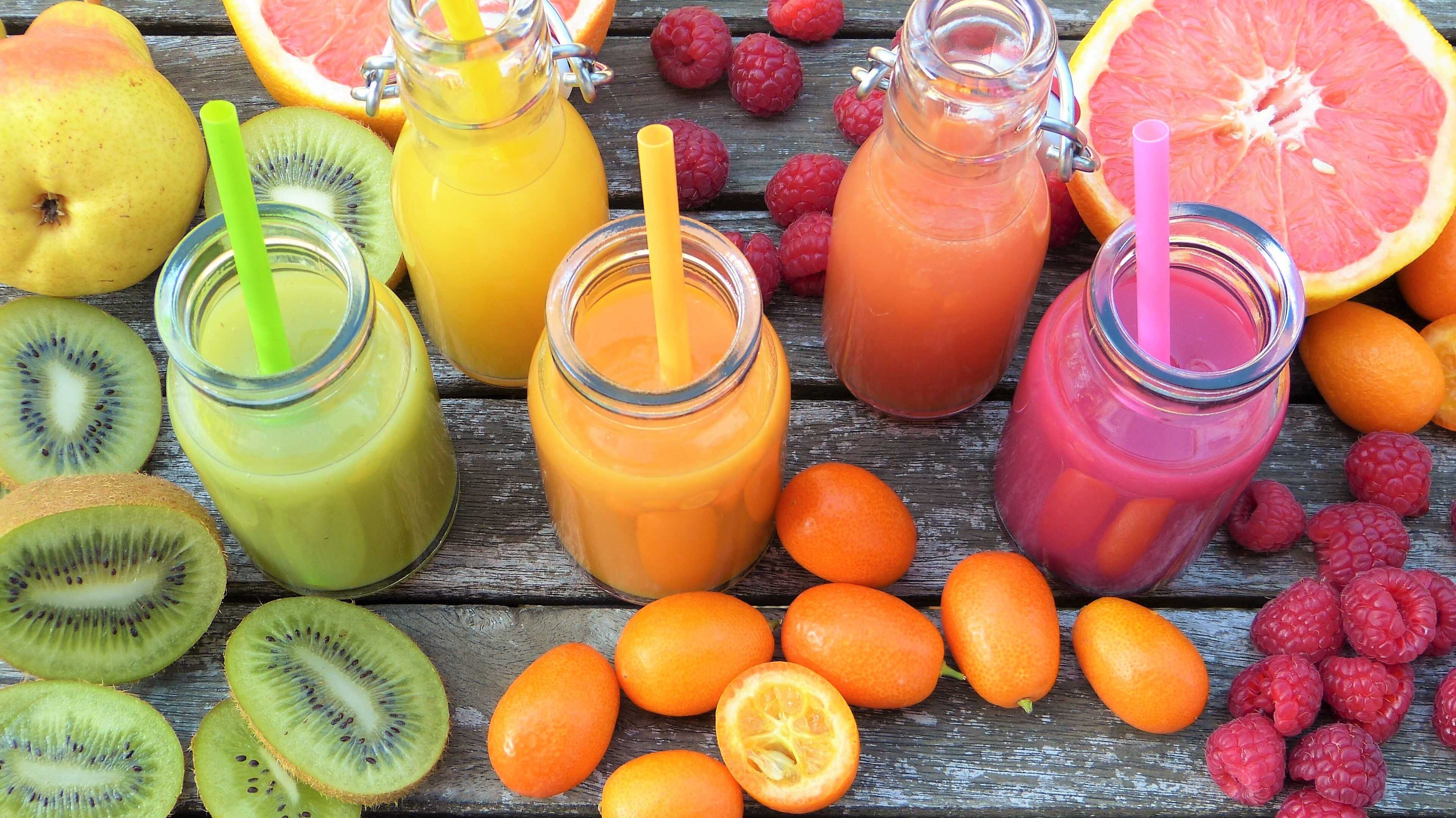 Jugo con Tus Frutas Favoritas
