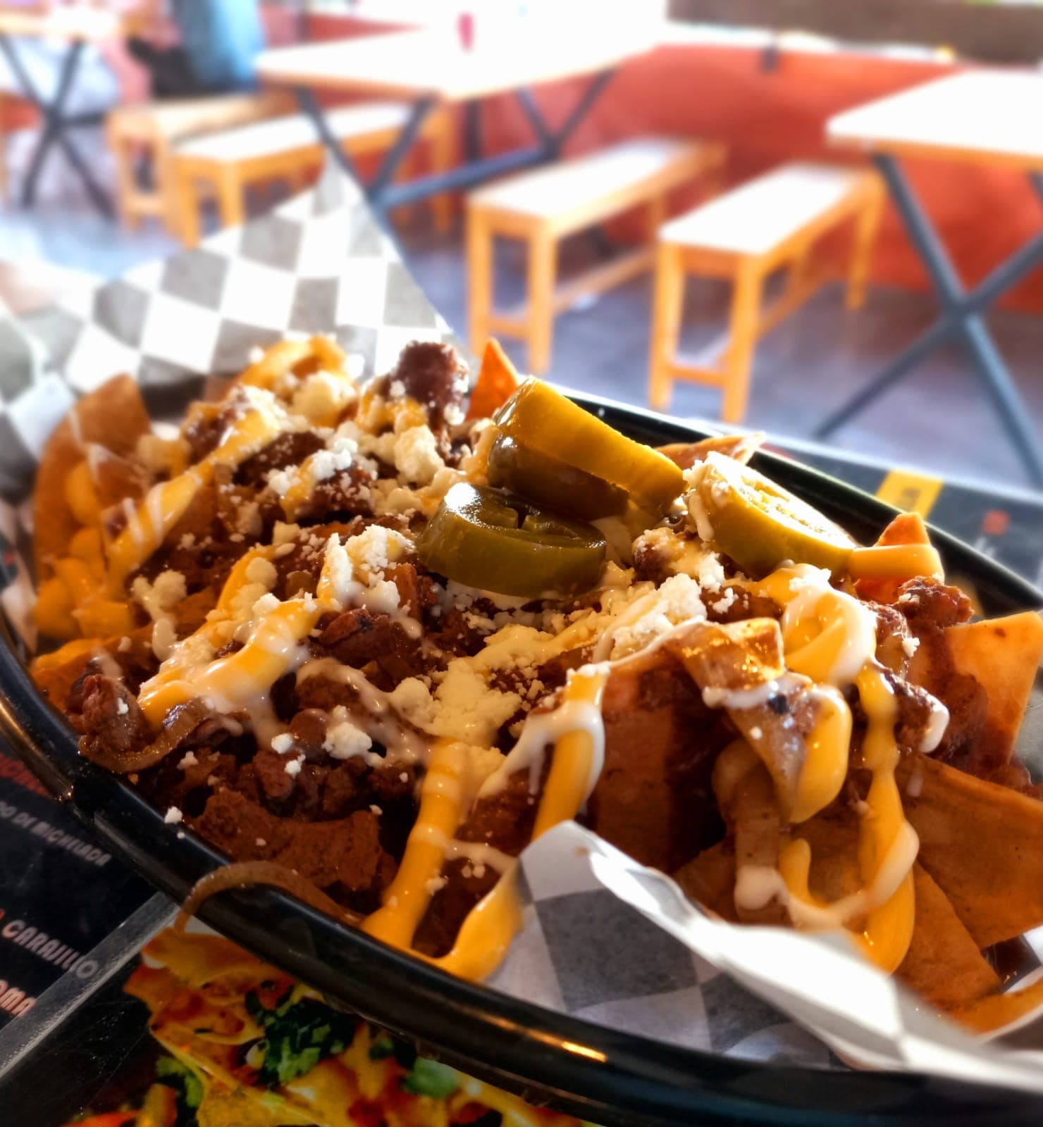 Nachos con Carne